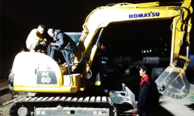 挖掘機(jī)視覺盲區(qū)安全管理成功案例